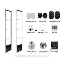 Eas rf antenna wide-range security alarm system gate